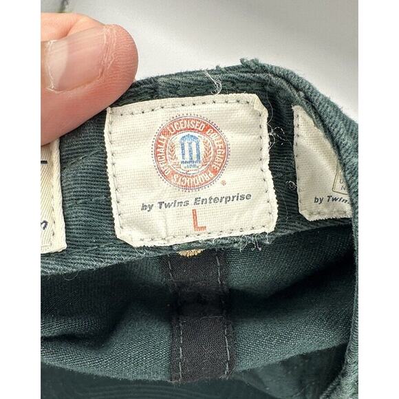 Notre Dame‎ The Franchise Twin Enterprises Green Fitted Ball Cap Hat Size Small - Picture 5 of 7